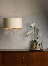 Lizard Pendant Light LIZ01 Bespoke Shade